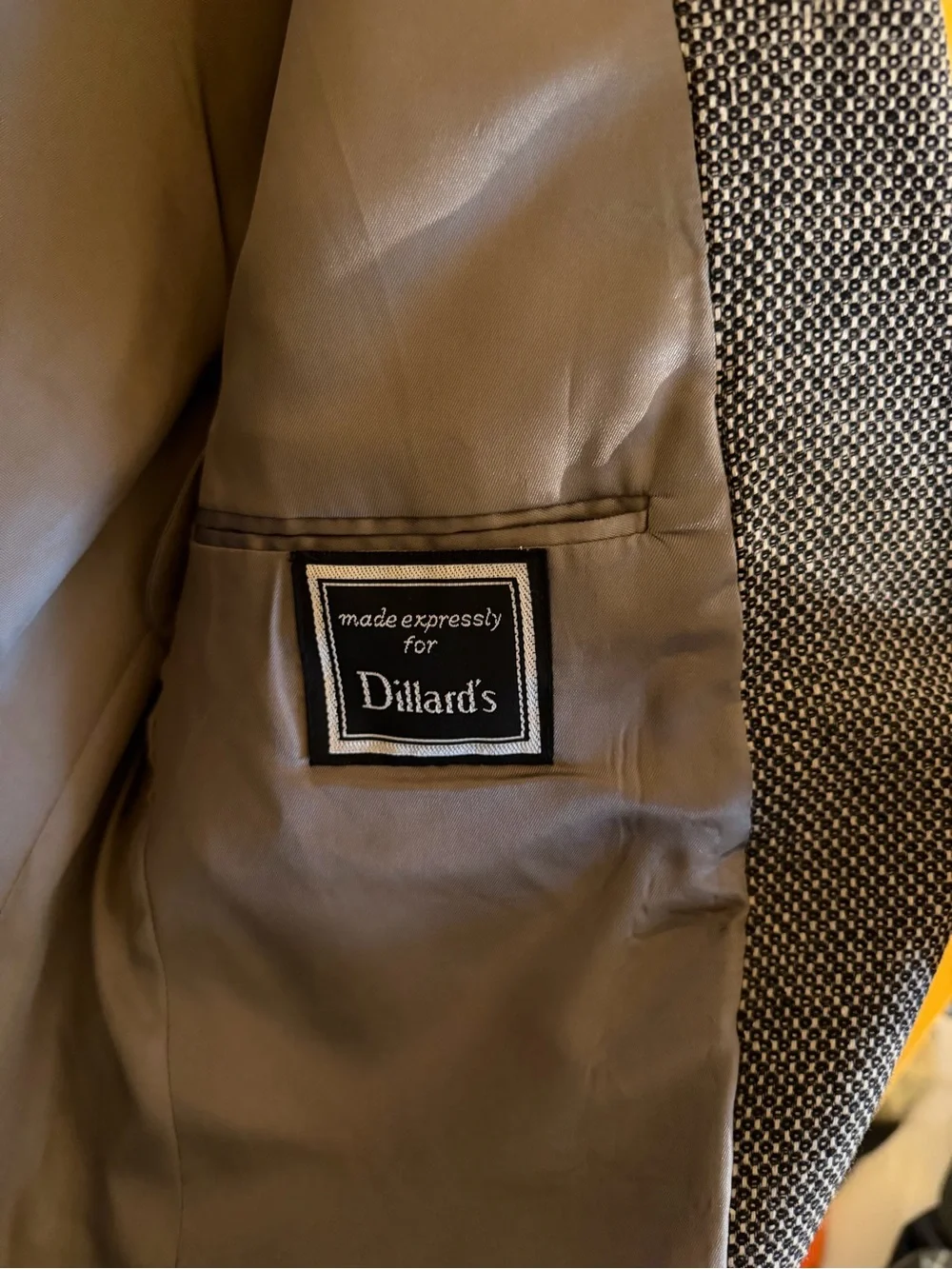 Joseph & Feiss Gray Tweed Sport Coat
